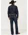 Image #3 - Wrangler 20X Men's Stirrup Dark Wash Slim Bootcut Stretch Denim Jeans, Dark Wash, hi-res