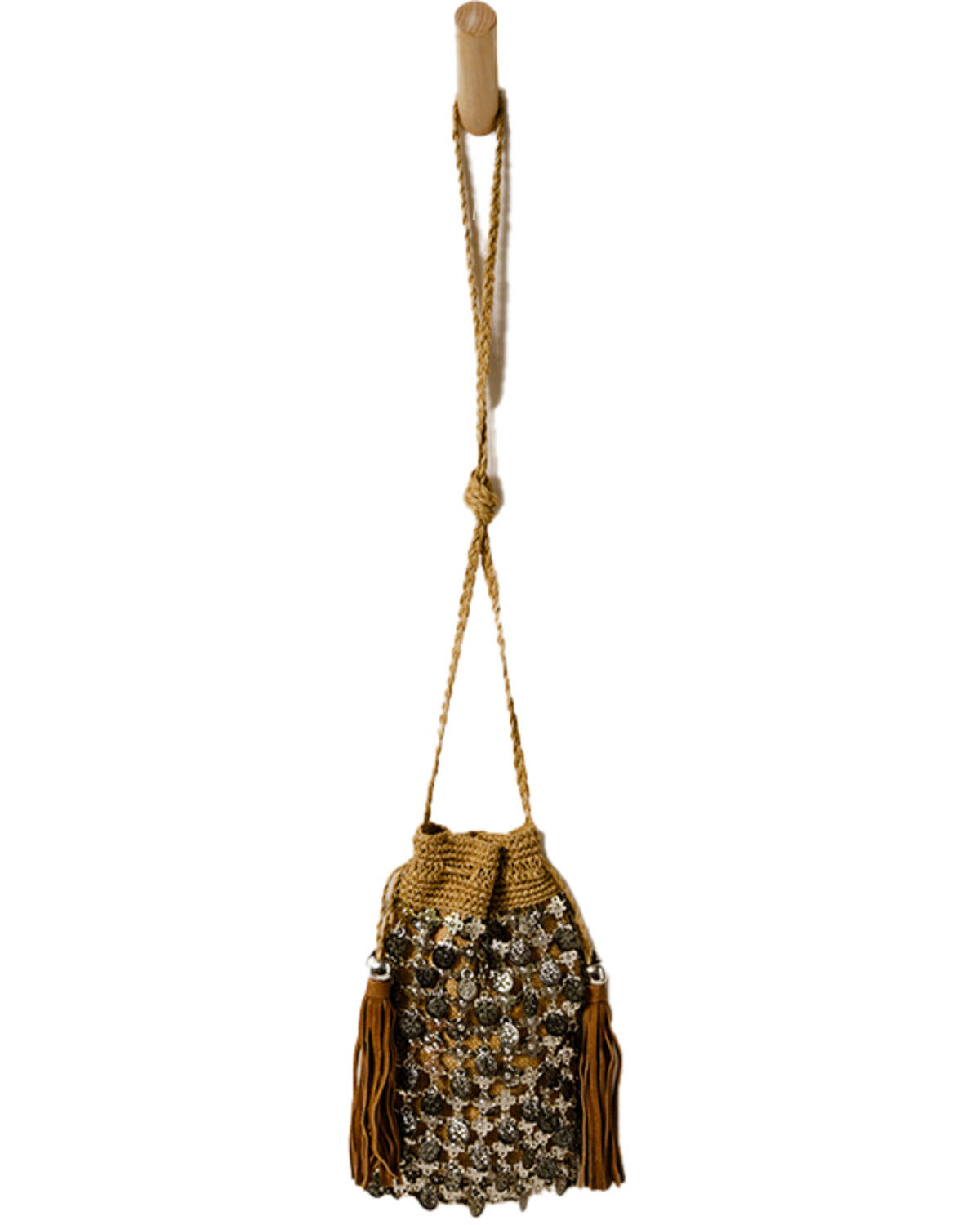 Image #3 - Free People Women's Spellbound Crossbody Bag, Tan, hi-res