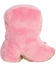 Image #3 - Aurora 5" Kate Cowgirl Boot&trade; Palm Pals&trade; Plush Toy, Bright Pink, hi-res