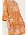 Image #3 - Johnny Was Women's Arzella Floral Embroidered Knit Easy Tiered Mini Dress, Rust Copper, hi-res