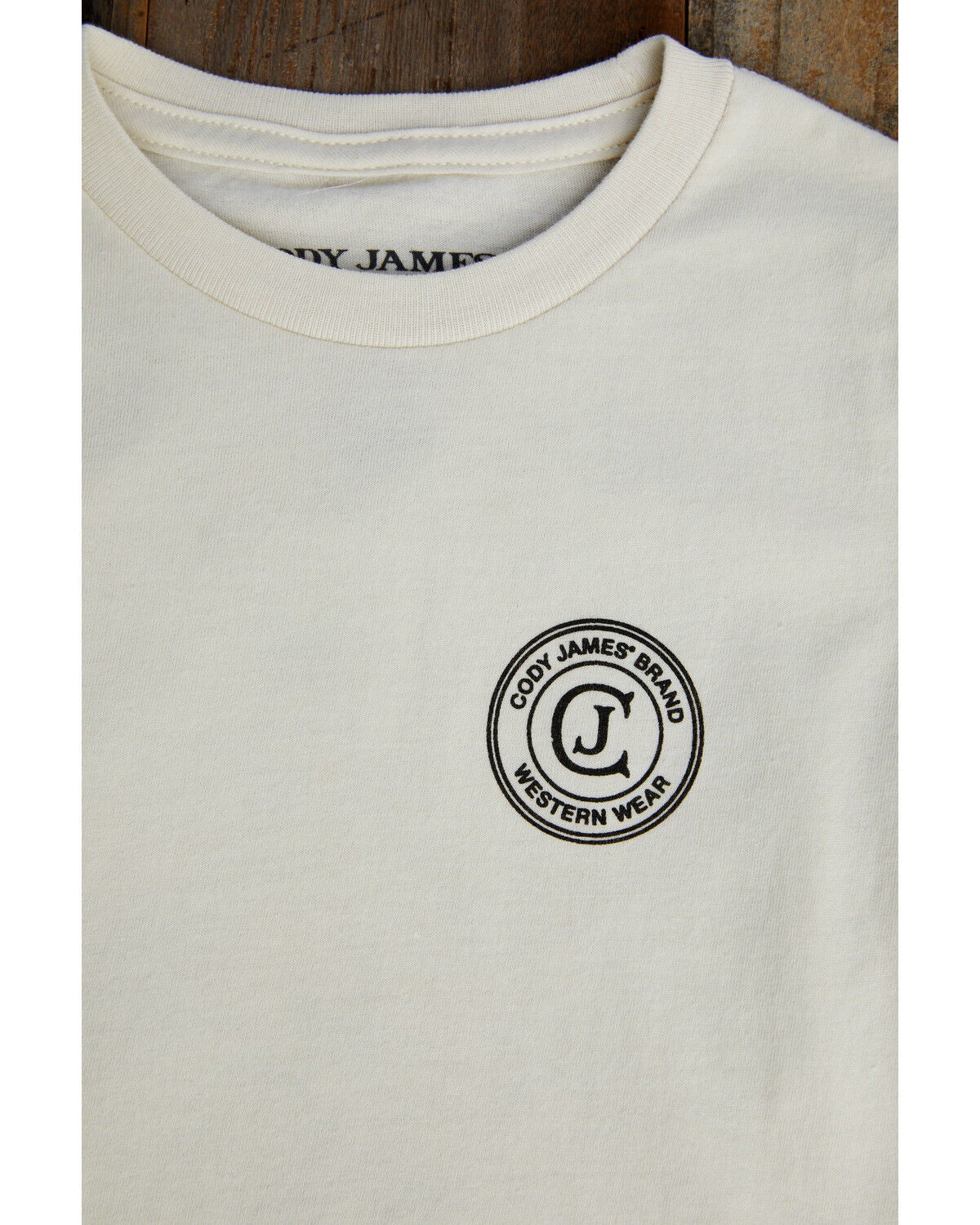 Image #4 - Cody James Toddler Boys' Original Cowboy Short Sleeve Graphic T-Shirt, Natural, hi-res