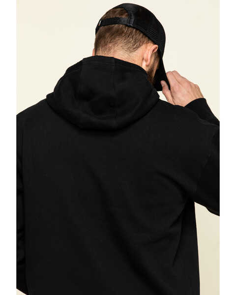 Image #5 - Ariat Men's Black/Lime Rebar Graphic Hooded Work Sweatshirt , Black, hi-res