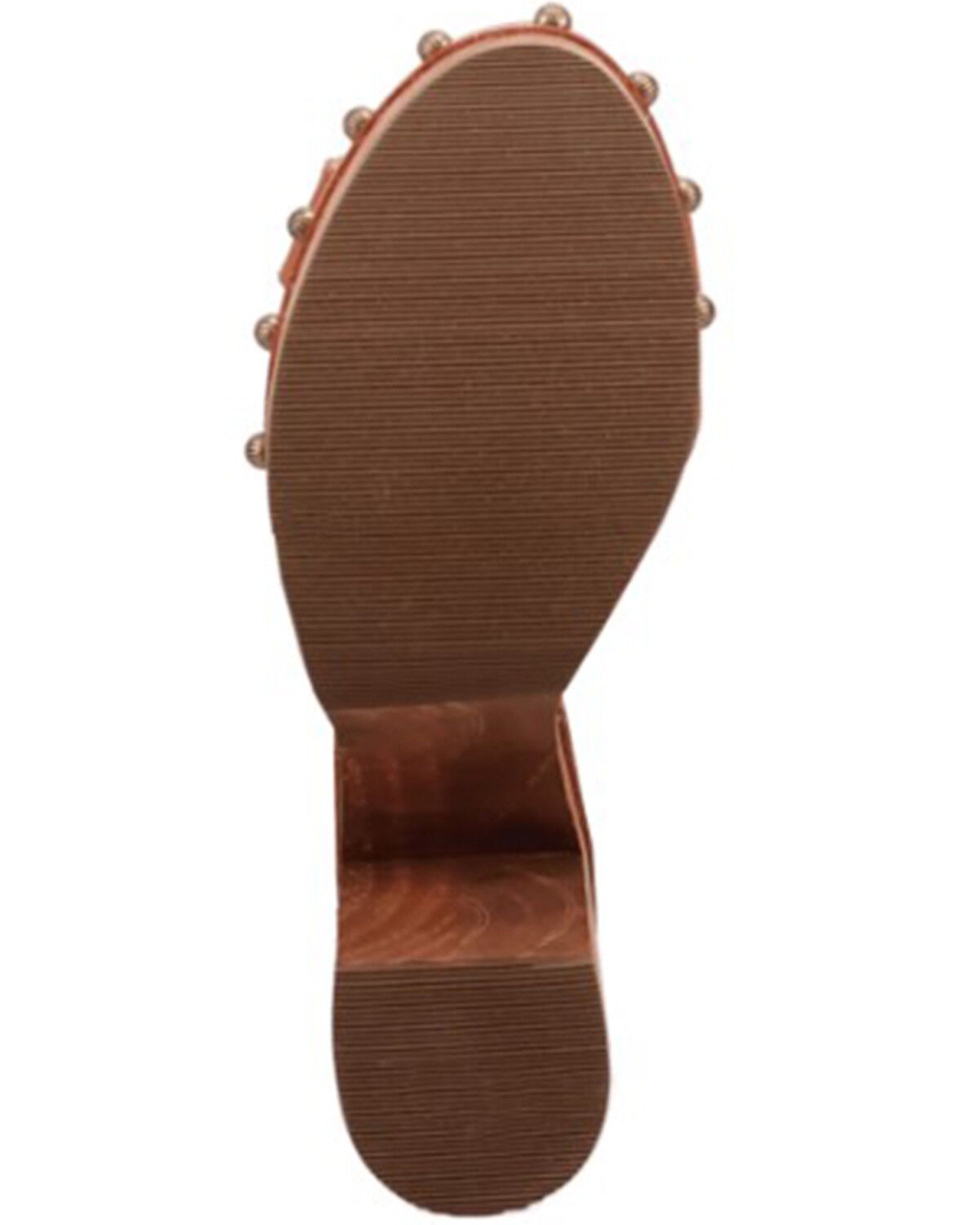 Image #7 - DIngo Women's Lotus Wooden Sandals, Brown, hi-res