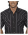 Image #1 - Ely Walker Men's Assorted Plaid or Stripe Short Sleeve Western Shirt - Big & Tall, Stripe, hi-res