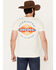 Image #1 - Pendleton Men's Boot Barn Exclusive Pinto Mountains Short Sleeve Graphic T-Shirt, Off White, hi-res