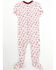 Image #7 - Shyanne Infant Girls' Rodeo Horse & Floral Paisley Sleep Set - 2-Piece, Ivory, hi-res