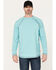 Image #1 - Cody James Men's FR Solid Long Sleeve Raglan Work T-Shirt, Teal, hi-res