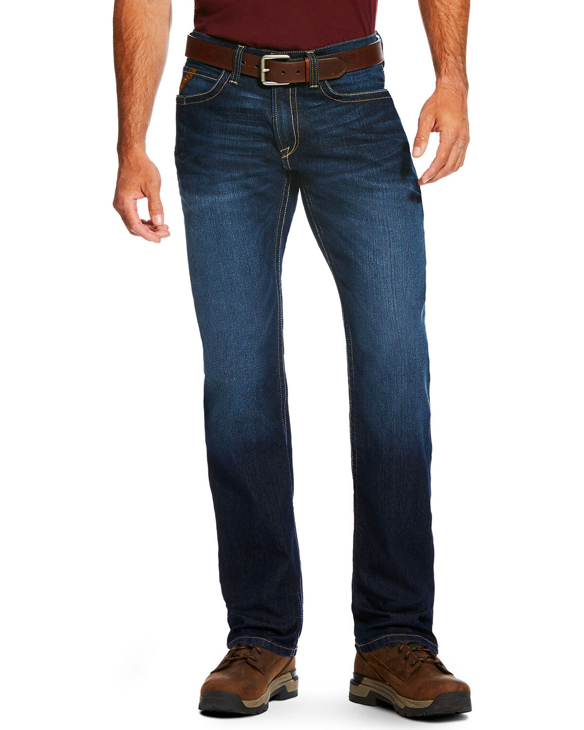 Men's ariat jeans clearance