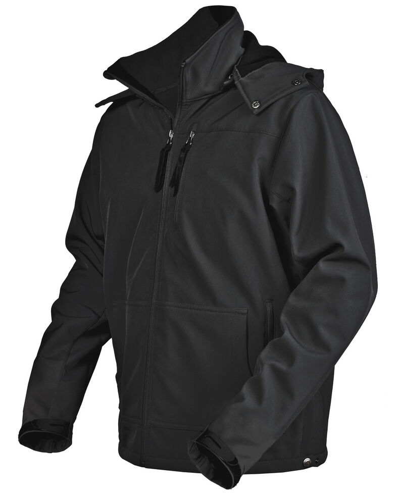 STS Ranchwear Men's Black Barrier Jacket - Big , Black, hi-res