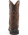 Cody James Men's Saddle Waterproof Western Work Boots - Soft Toe, Dark Brown, hi-res