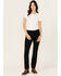 Image #1 - Carhartt Women's Rugged Flex Relaxed Fit Double-Knee Canvas Work Pants, Black, hi-res