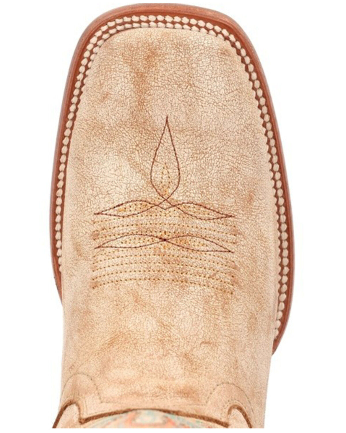 Image #6 - Durango Women's Arena Pro Western Boots - Broad Square Toe, Lt Brown, hi-res