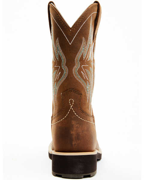 Image #5 - Shyanne Women's Xero Gravity Calyx Western Performance Boots - Broad Square Toe, Brown, hi-res