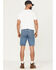 Image #3 - Levi's Men's 405 Standard 10" Medium Wash Standard Rigid Shorts, Medium Wash, hi-res