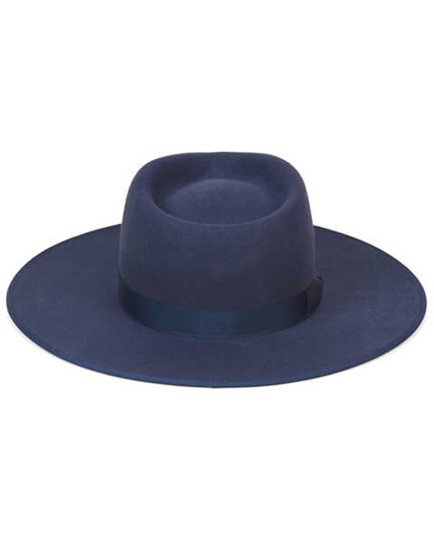 Image #3 - Lack Of Color Women's Rancher Felt Western Fashion Hat , Navy, hi-res