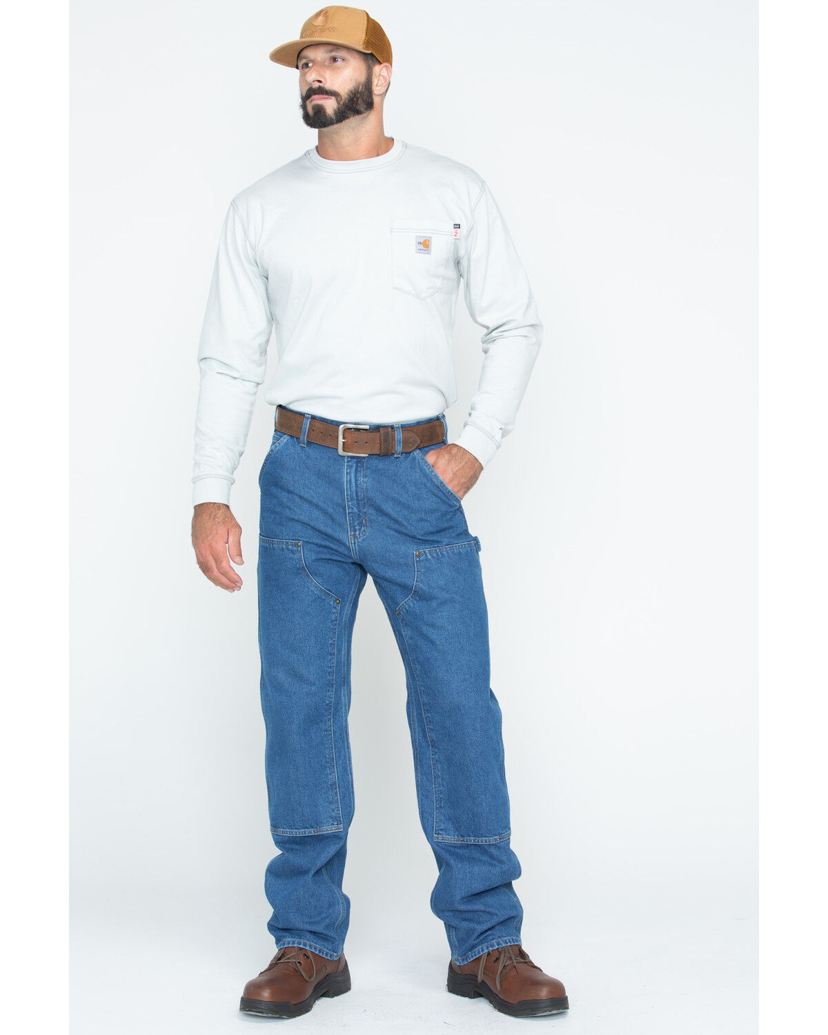 double front logger dungaree