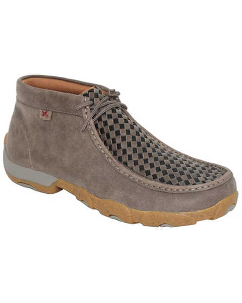 Twisted X Men's Chukka Driving Western Casual Shoes - Moc Toe, Taupe, hi-res