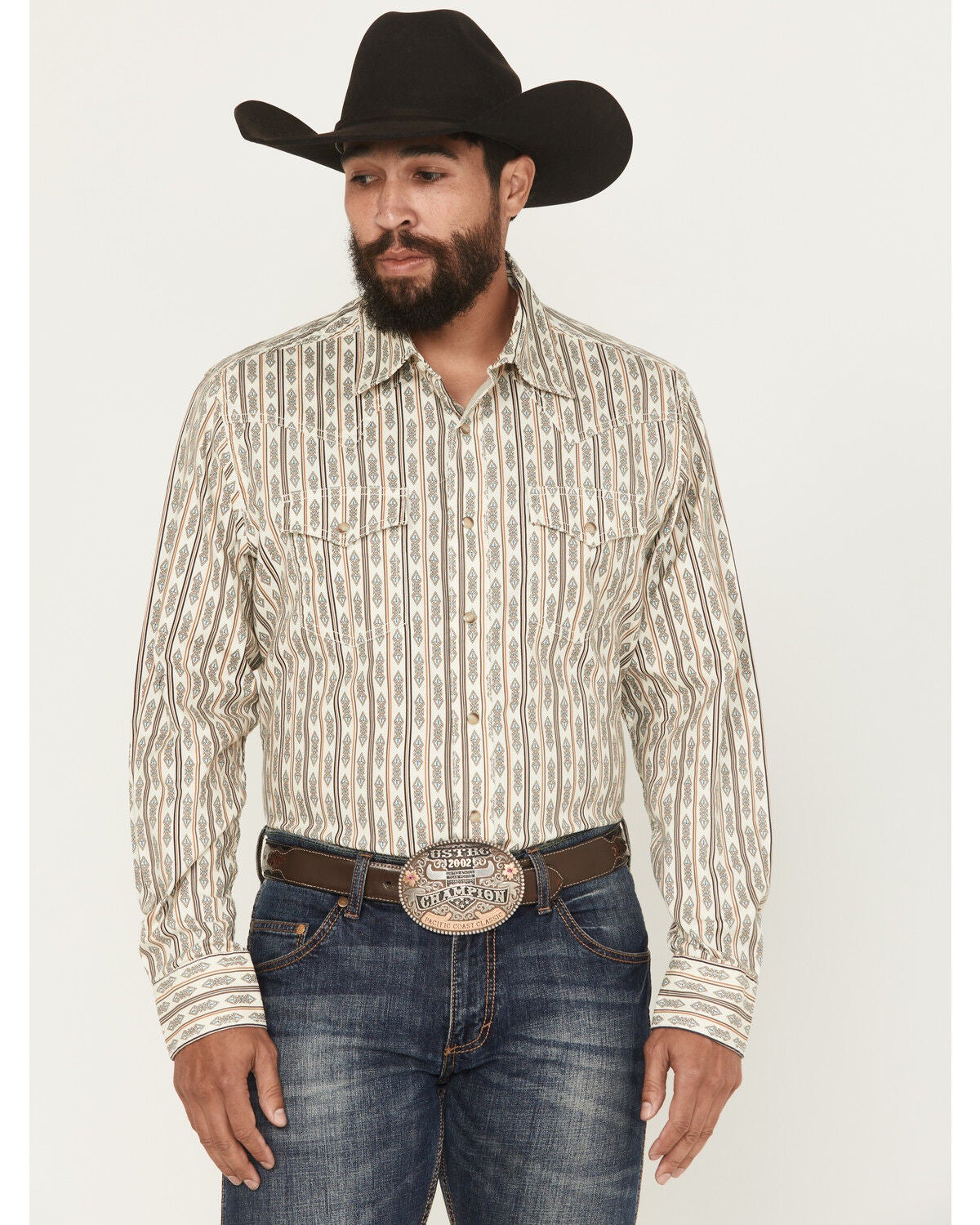 wrangler western dress shirts Wrangler Men's George Strait Long Sleeve Shirt– Circle H Western Store