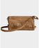 Image #1 - Bed Stu Women's Cadence Leather Crossbody Wristlet Bag, Tan, hi-res