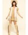Image #6 - Vocal Women's Studded Fringe Vest, Sand, hi-res