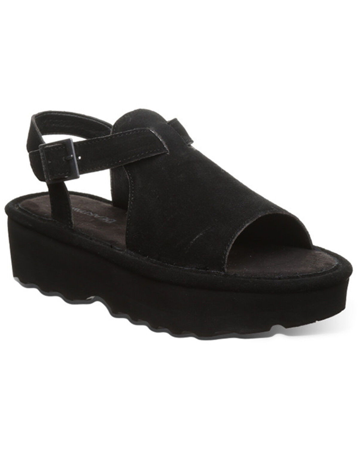 Image #1 - Bearpaw Women's Ascend Sandals, Black, hi-res