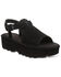 Image #1 - Bearpaw Women's Ascend Sandals, Black, hi-res