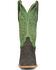 Image #4 - Justin Men's Cowman Western Boots - Broad Square Toe, Brown, hi-res