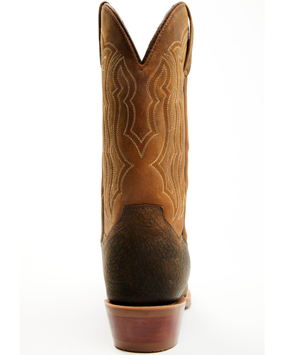 Image #5 - Dan Post Men's Creed Performance Western Boots - Square Toe, Chocolate, hi-res