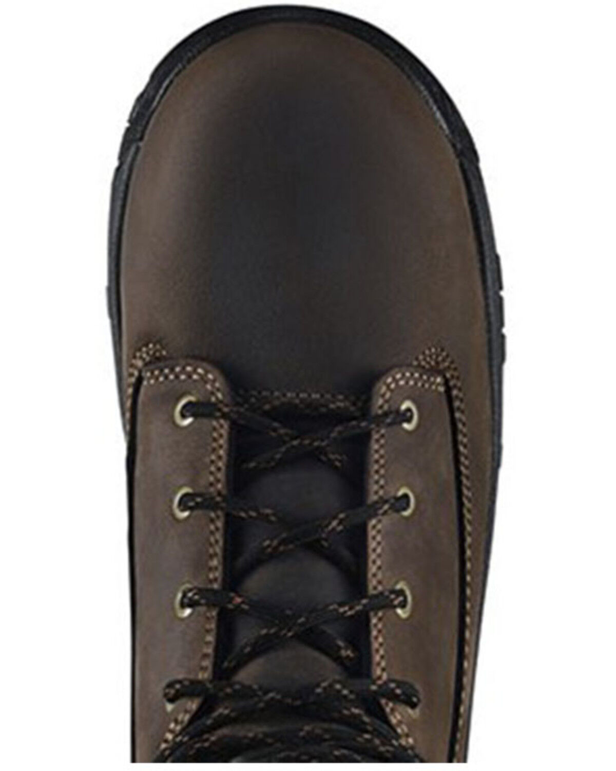 Image #4 - Danner Men's 8" Caliper Work Boots - Soft Toe, Brown, hi-res