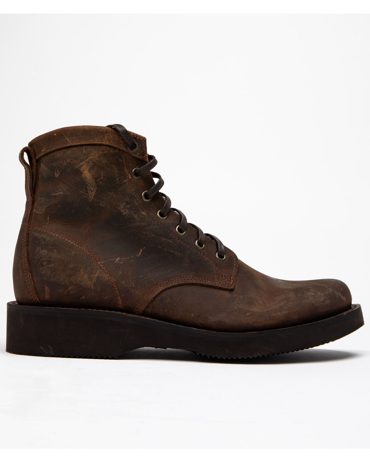 round toe chukka boots