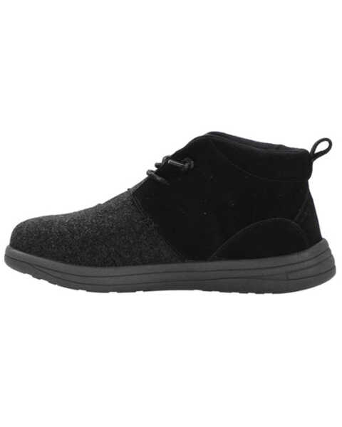 Image #3 - Lamo Footwear Men's Koen Chukka Sneakers - Round Toe , Black, hi-res