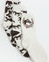Image #1 - Boot Barn Kids' Karis Running Horses Crew Socks - 3 Pack, Cream, hi-res