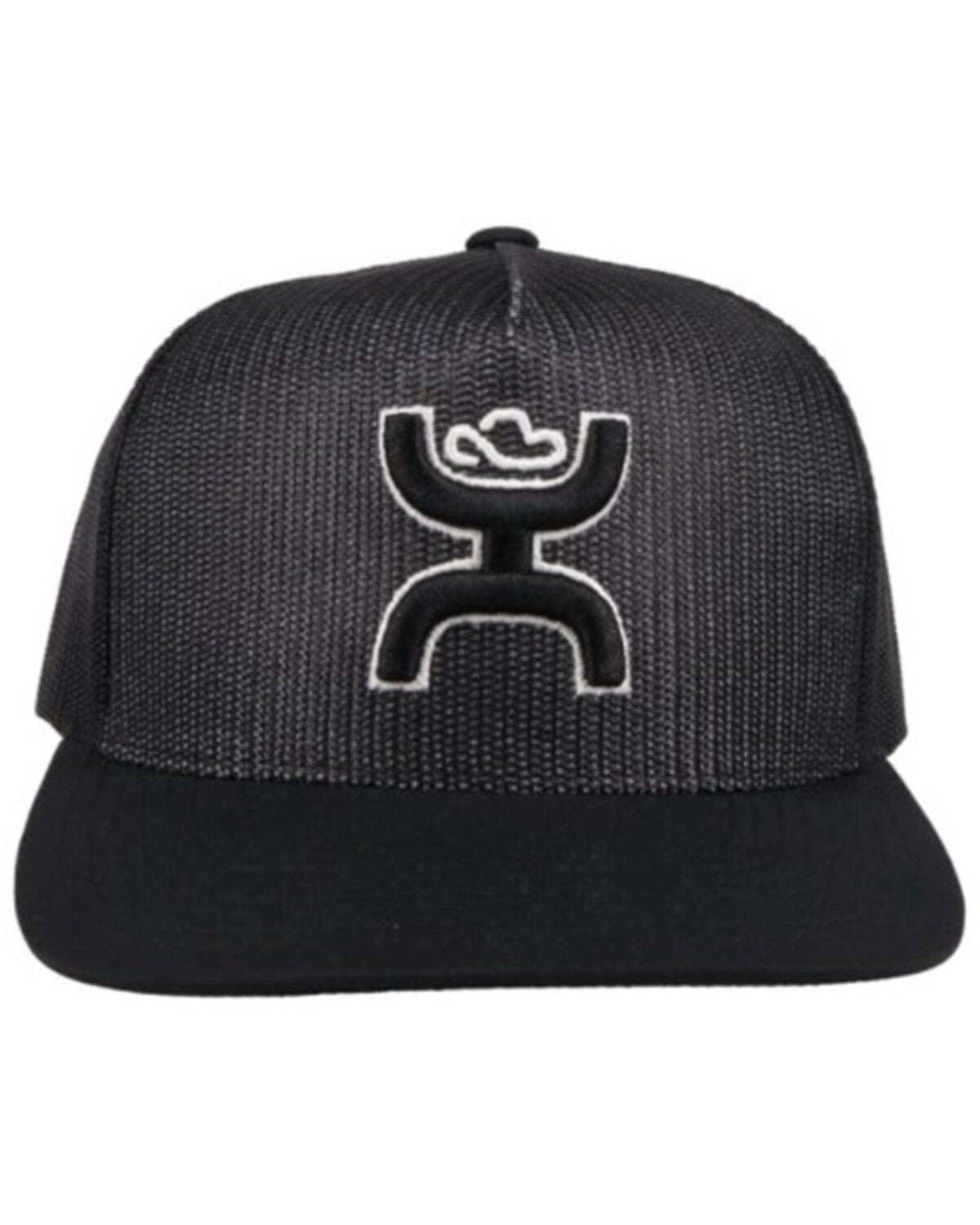 Hooey Cheyenne Black 5-Panel Trucker Hat