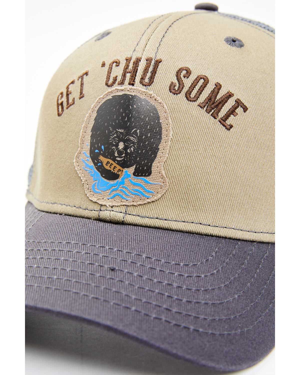 Image #2 - Brothers and Sons Men's Get Chu Some Embroidered Ball Cap, Navy, hi-res
