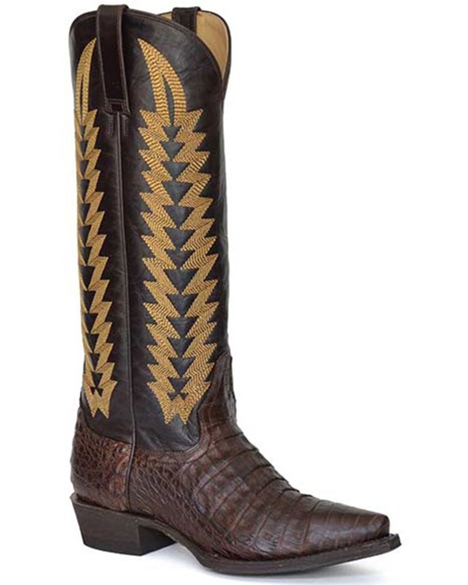 Stetson Women s Exotic Caiman Western Boots Snip Toe Country Outfitter
