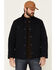 Image #1 - Pendleton Men's Solid Quilted Canvas Snap-Front Shirt Jacket , Navy, hi-res