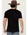 Image #4 - Moonshine Spirit Men's Country Soul Eagle Short Sleeve Graphic T-Shirt, Black, hi-res