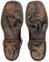 Image #2 - Tin Haul Men's Faux Viper Print Western Boots - Broad Square Toe, Brown, hi-res