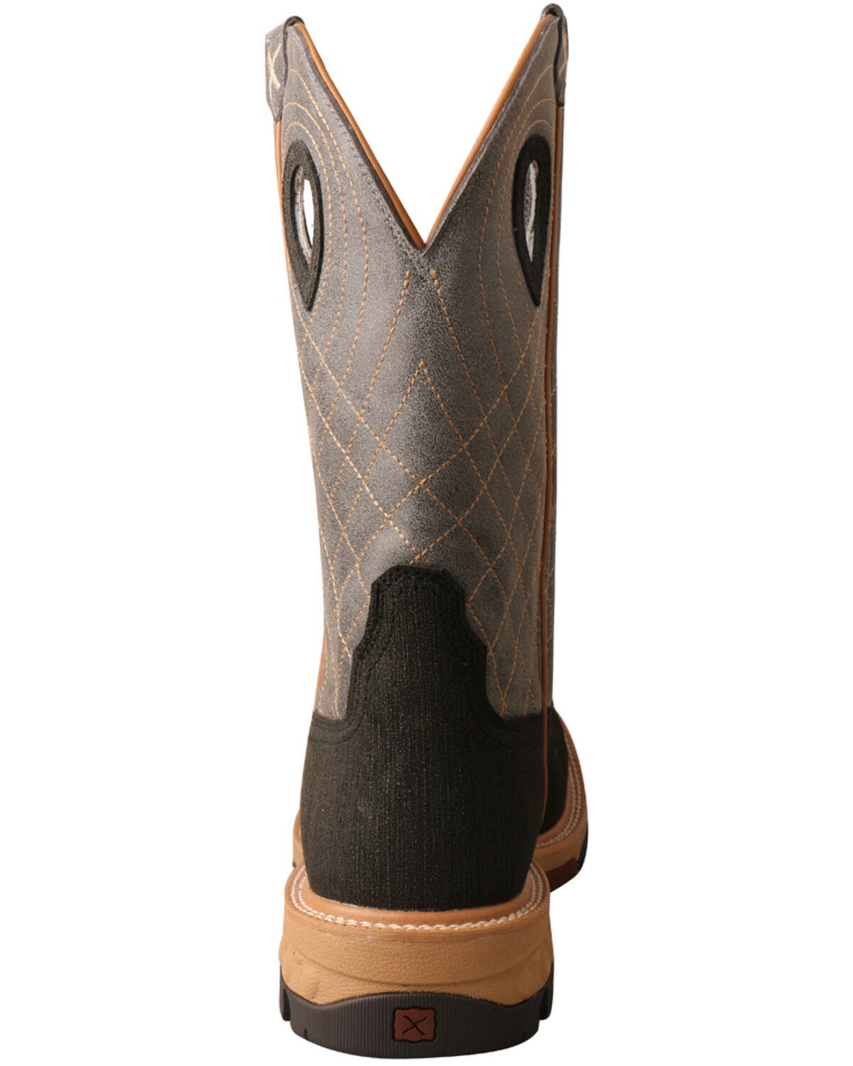 Image #4 - Twisted X Men's CellStretch Performance Western Boots - Broad Square Toe, Brown, hi-res
