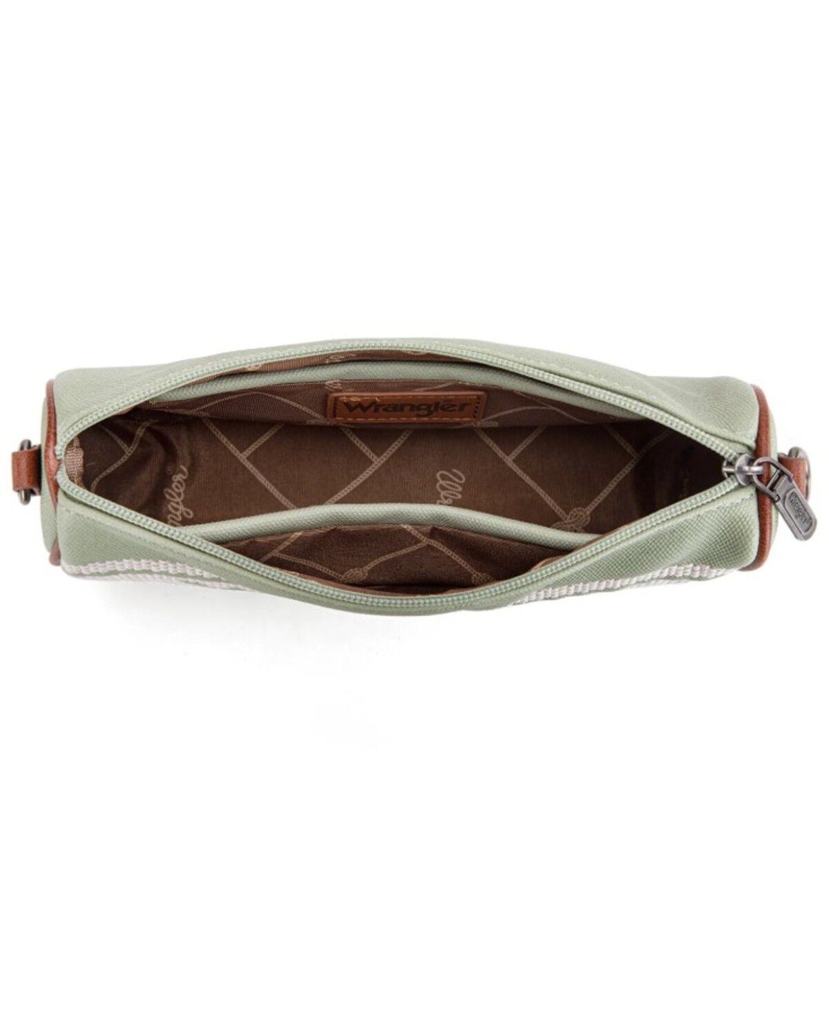 Image #2 - Wrangler Women's Logo Hobo Shoulder Bag, Green, hi-res