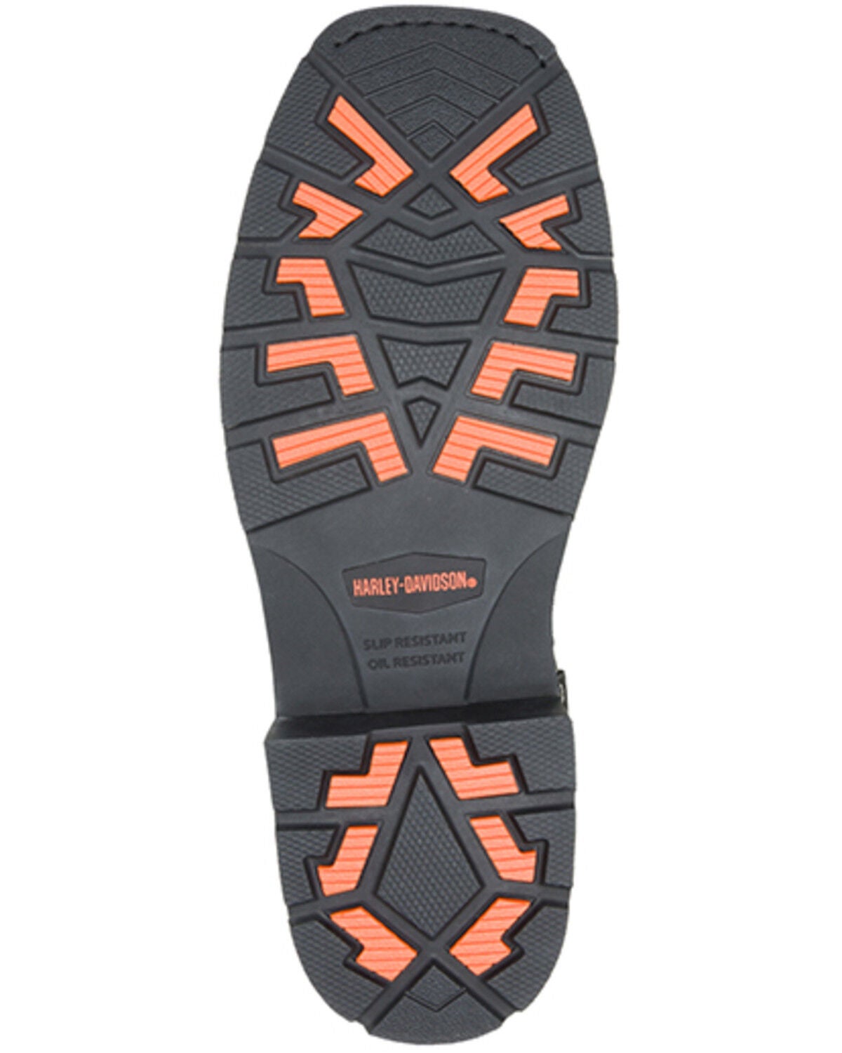 Image #5 - Harley Davidson Men's Altman Harness Motorcycle Boots - Broad Square Toe, Black, hi-res