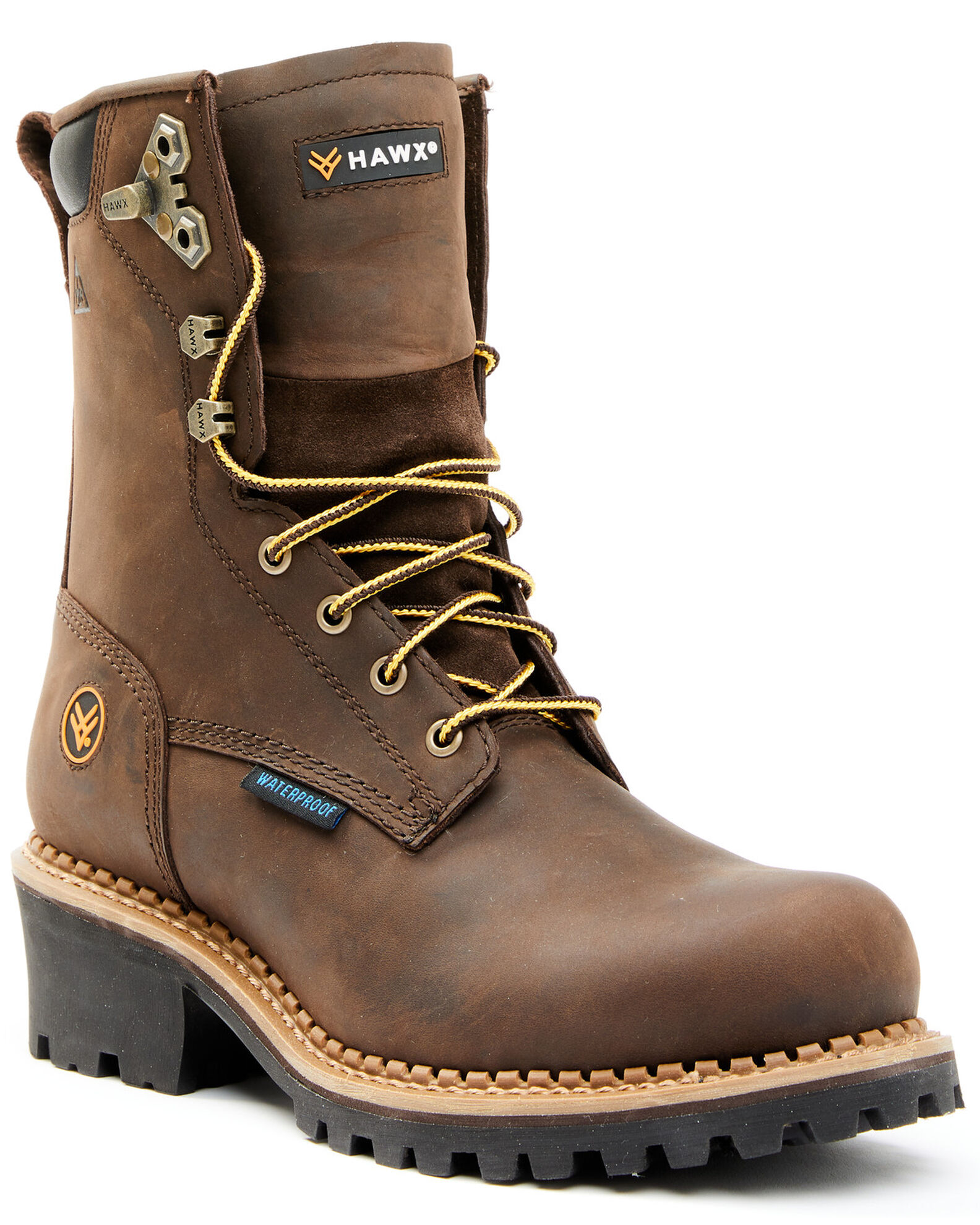 Men's soft best sale toe logger boots