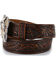 Image #2 - Tony Lama Women's Bandit Queen Leather Belt, Brown, hi-res
