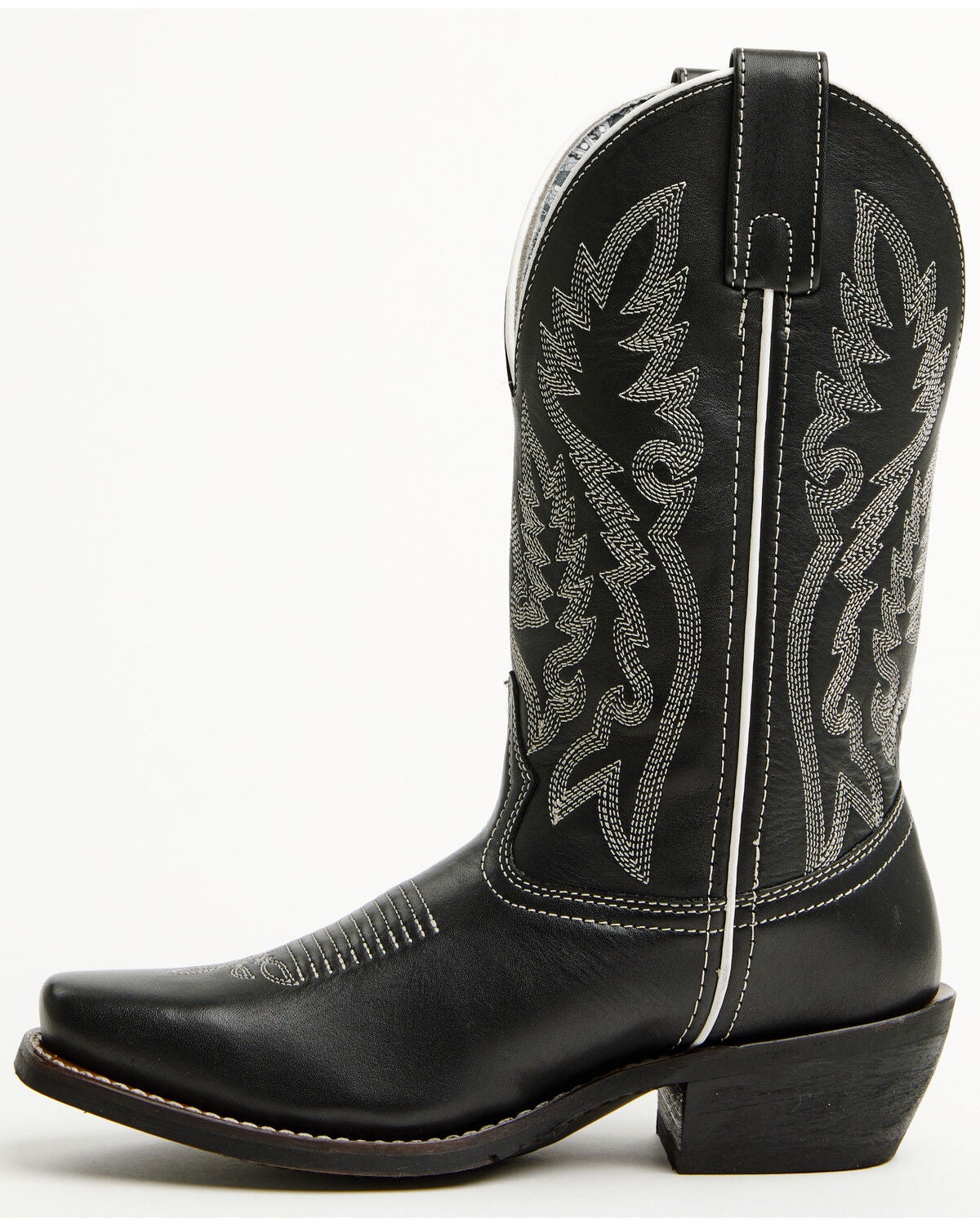 Image #3 - Laredo Women's Vera Western Boots - Square Toe, Black, hi-res