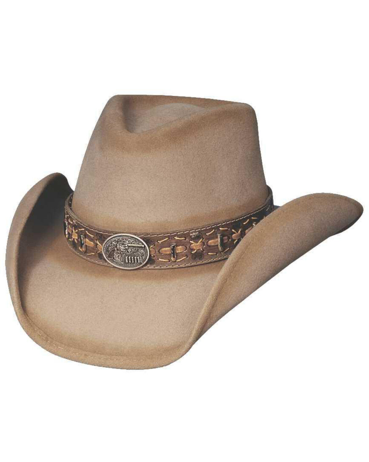 Image #1 - Bullhide Billy The Kid Premium Wool Cowboy Hat, Sand, hi-res