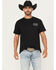 Image #2 - Buckwear Men's Chevy Eagle Short Sleeve Graphic T-Shirt, Black, hi-res