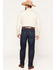 Image #3 - Cinch Men's Black Label Dark Wash Loose Tapered Performance Stretch Denim Jeans, Dark Wash, hi-res