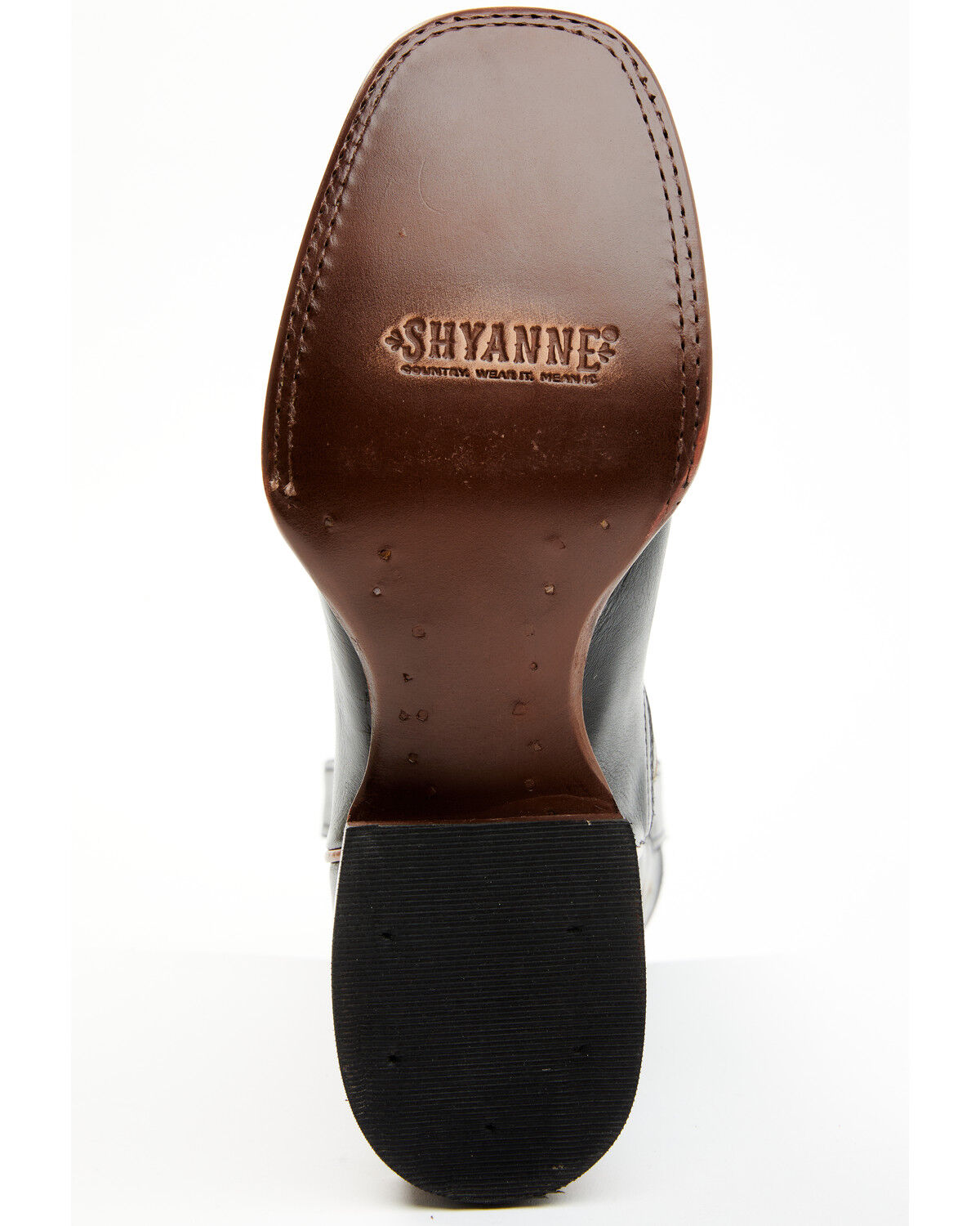 Image #7 - Shyanne Women's Mae Western Boots - Broad Square Toe, Black, hi-res