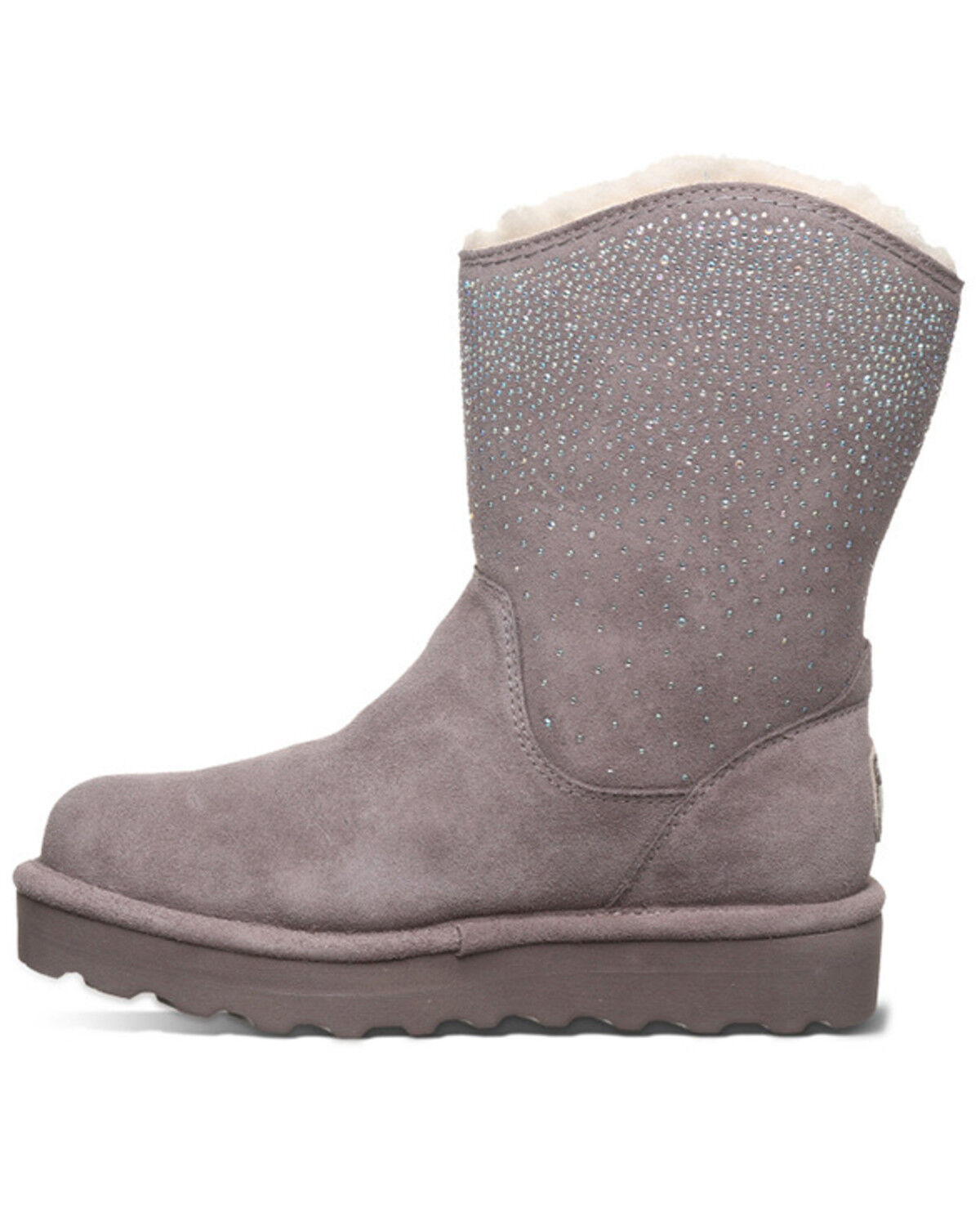 Image #3 - Bearpaw Women's Glam Platform Lo Casual Boots, Light Grey, hi-res