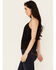 Image #2 - Idyllwind Women's Farriswood Fringe Tank Top, Black, hi-res